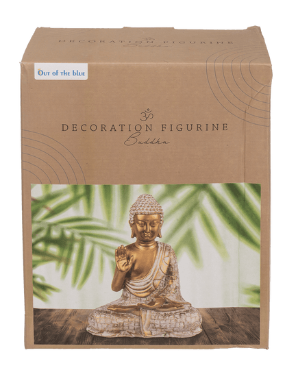 Decortion figurine, Buddha, ca. 16,5 x 10 x 21 cm,