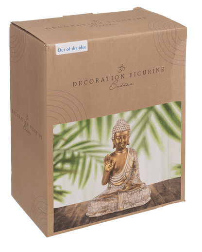 Decortion figurine, Buddha, ca. 16,5 x 10 x 21 cm,