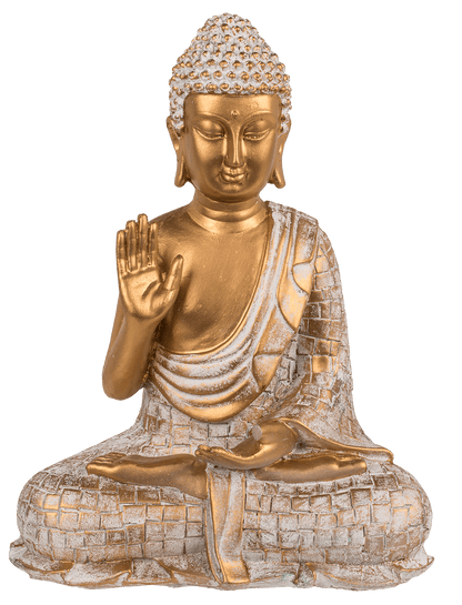 Decortion figurine, Buddha, ca. 16,5 x 10 x 21 cm,