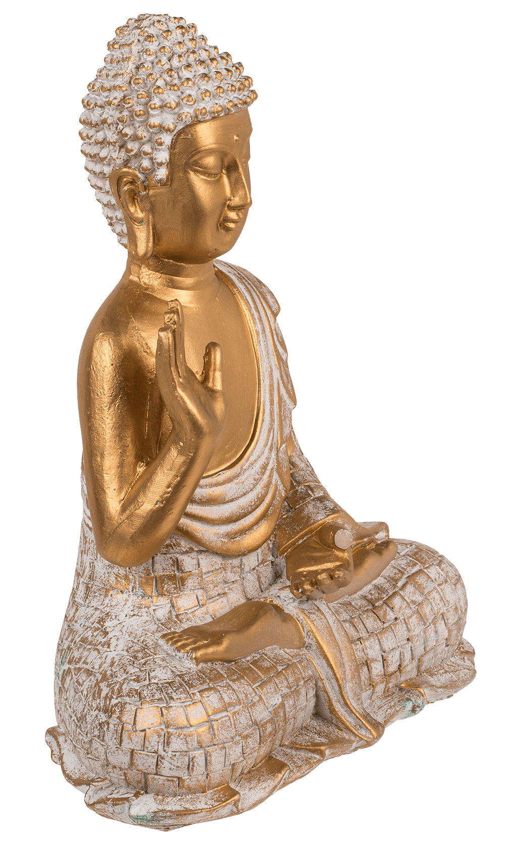 Decortion figurine, Buddha, ca. 16,5 x 10 x 21 cm,