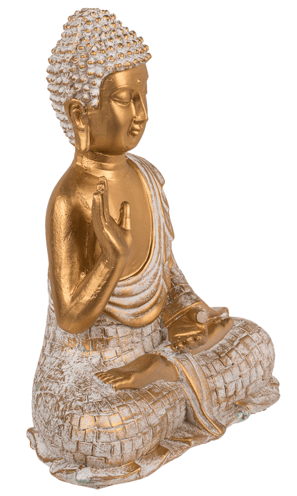 Decortion figurine, Buddha, ca. 16,5 x 10 x 21 cm,