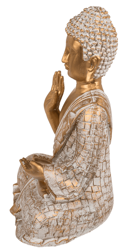 Decortion figurine, Buddha, ca. 16,5 x 10 x 21 cm,