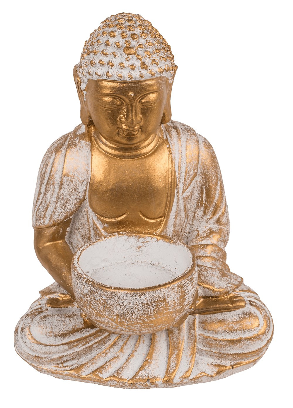 Decoration figurine, Buddha, with tealight