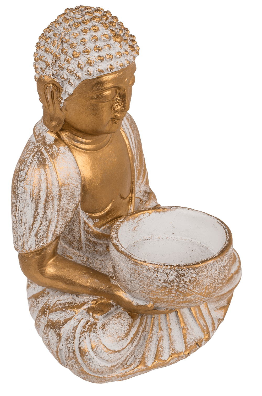 Decoration figurine, Buddha, with tealight