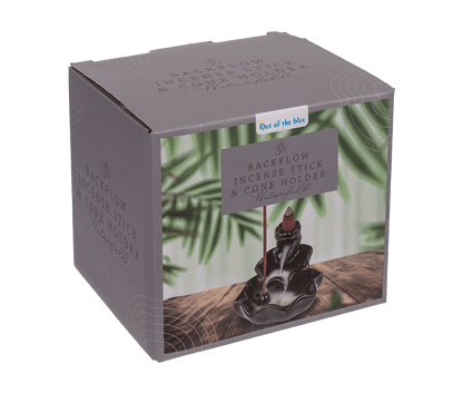 Backflow incense stick/cone holder, Waterfall,
