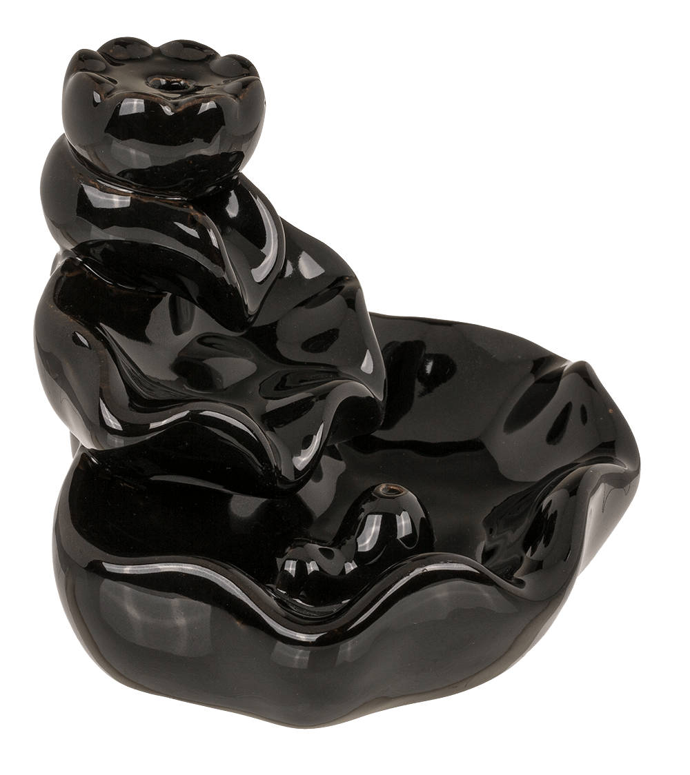 Backflow incense stick/cone holder, Waterfall,