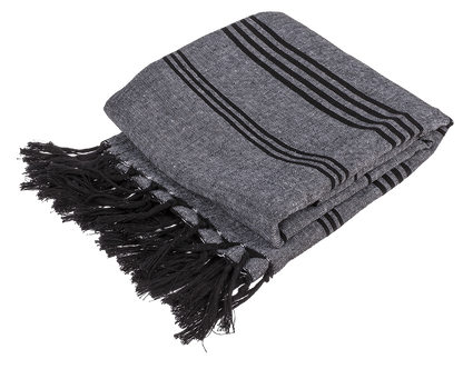 White/black coloured Fouta Towel