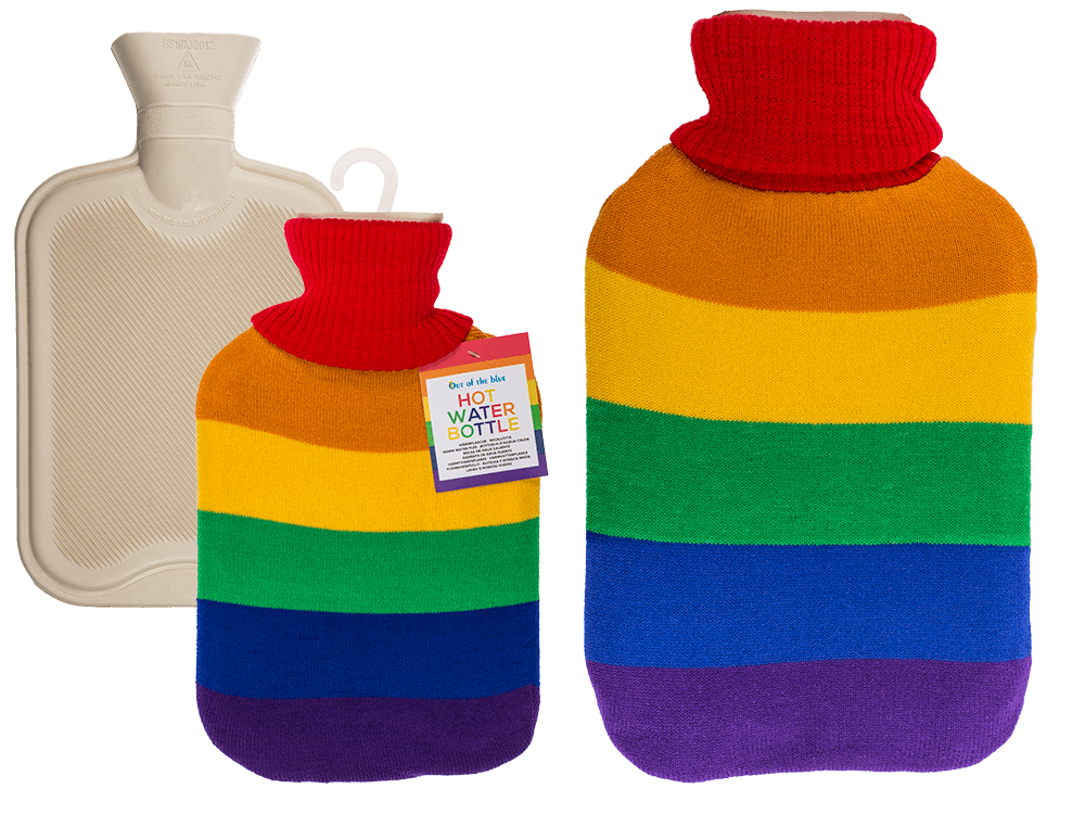 Ivory colored hot water bottle, Pride,