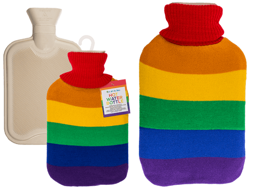 Ivory colored hot water bottle, Pride,