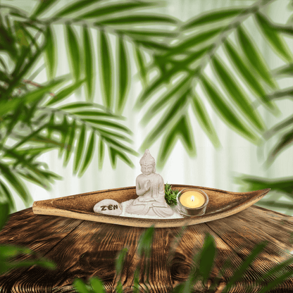 Natural colored wooden tray,