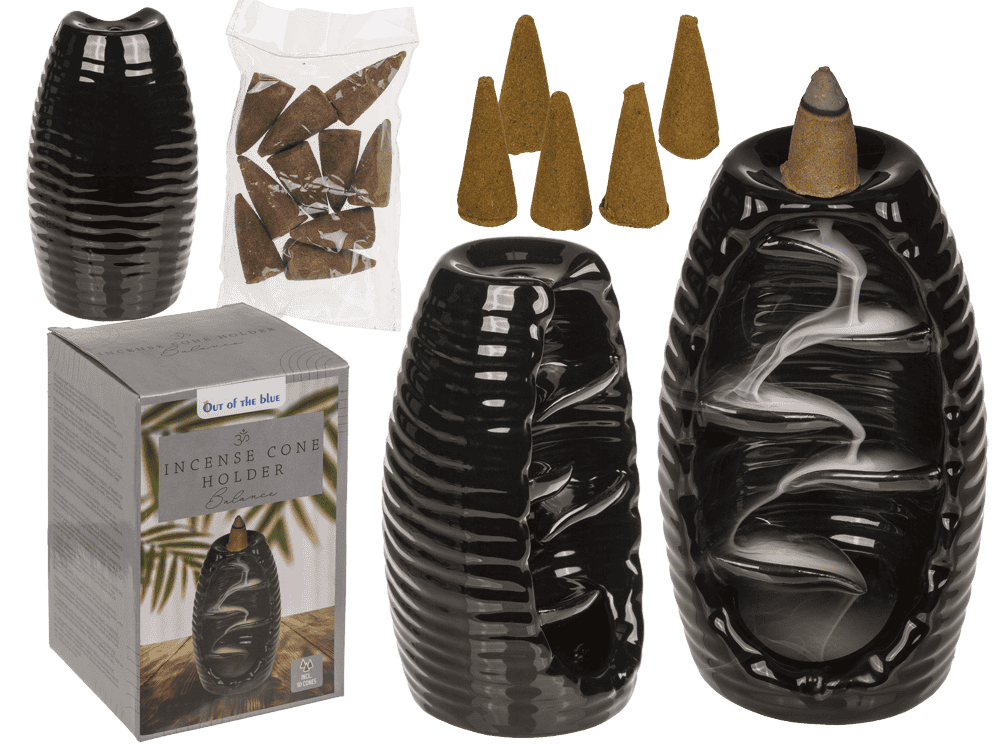 Backflow incense cone holder, Balance,