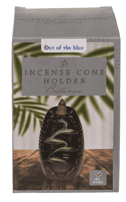 Backflow incense cone holder, Balance,