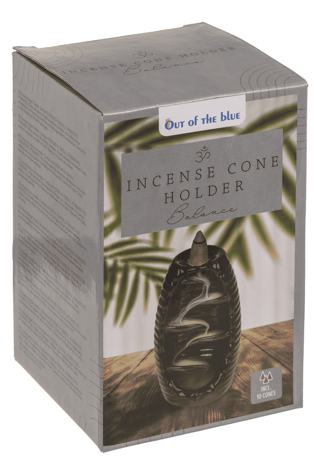 Backflow incense cone holder, Balance,