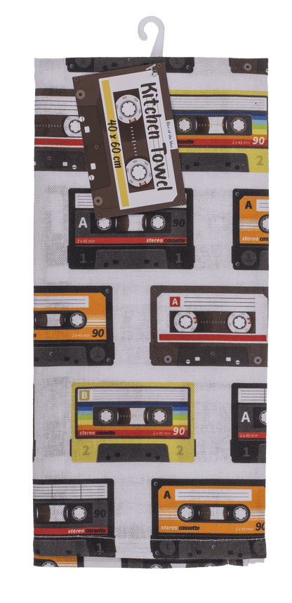 Kitchen towel, cassettes, 40 x 60 cm,