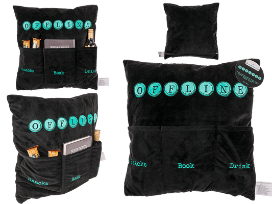 Cushion with 3 pockets, Offline,