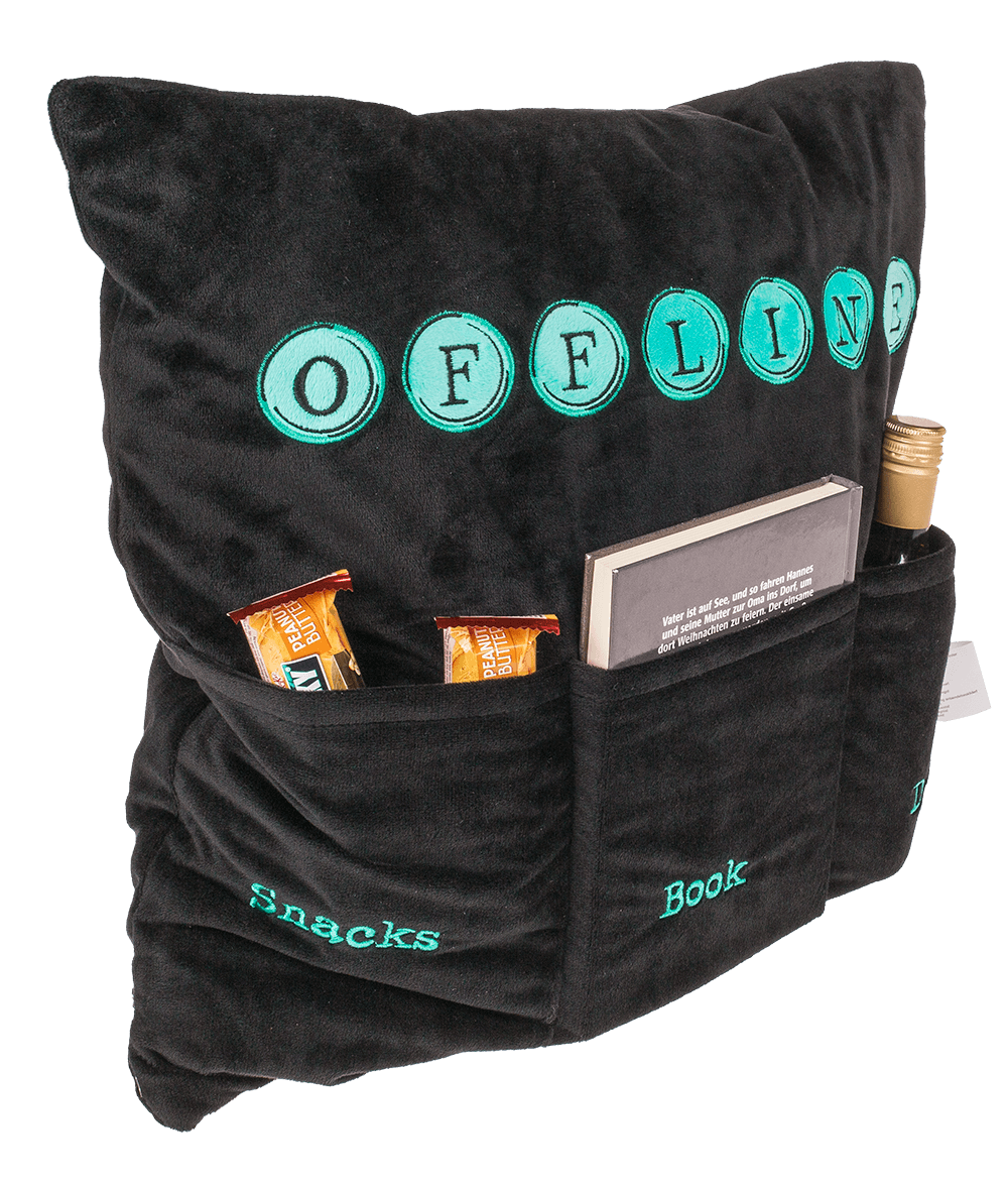 Cushion with 3 pockets, Offline,