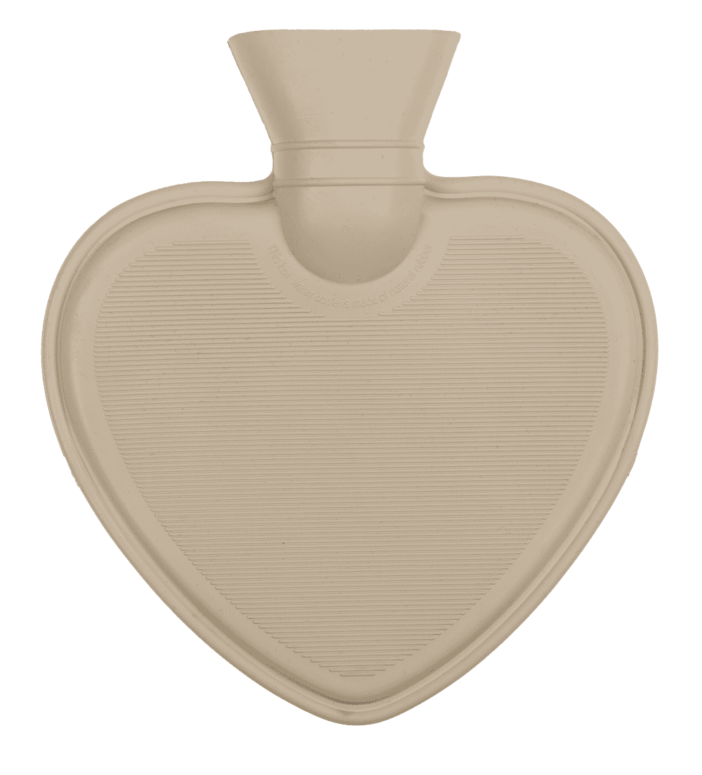 Hot water bottle in heart shape, Deer,