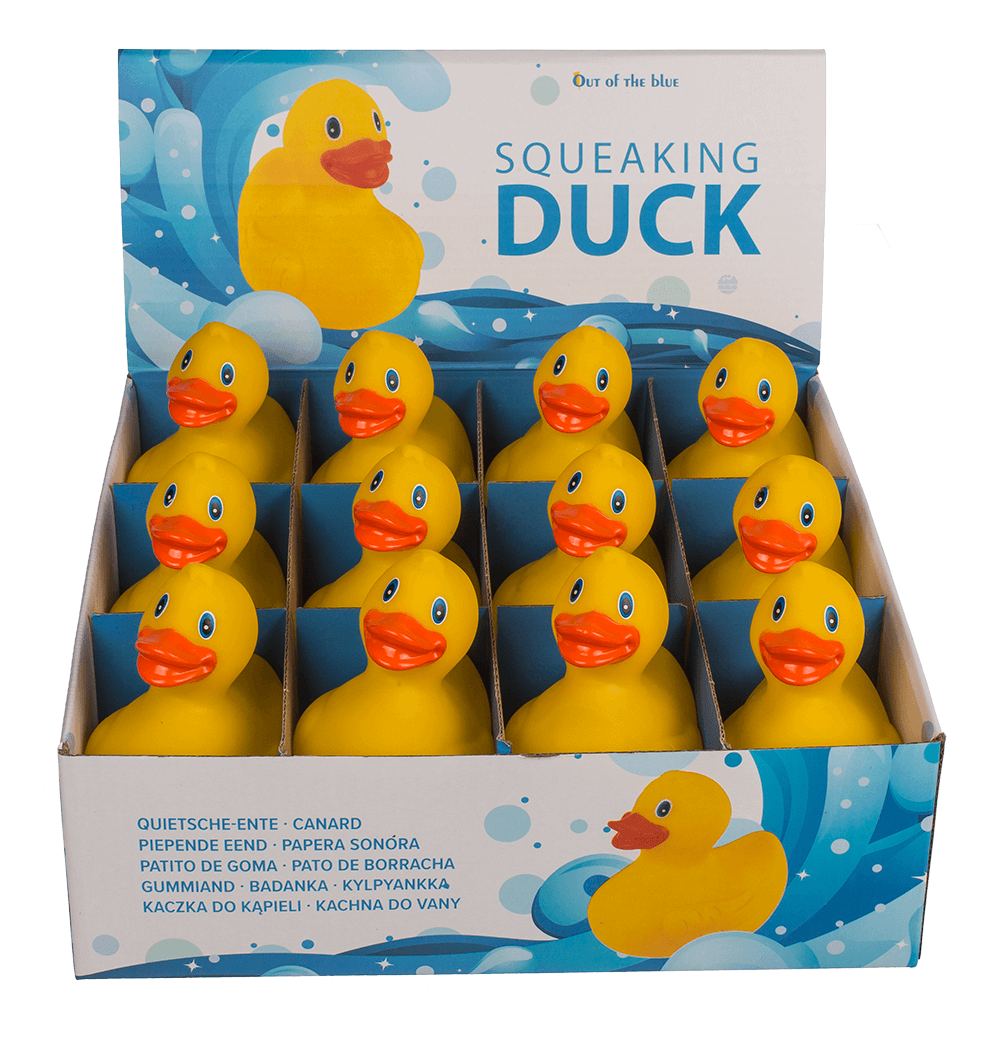 Yellow Squeaking Duck,