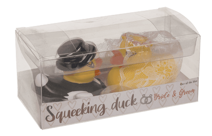 Squeaking ducks, Bride & Groom, 6 cm,