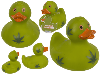 Cannabis Squeaking Duck, ca. 10 cm,
