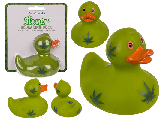 Cannabis Squeaking Duck, ca. 10 cm,