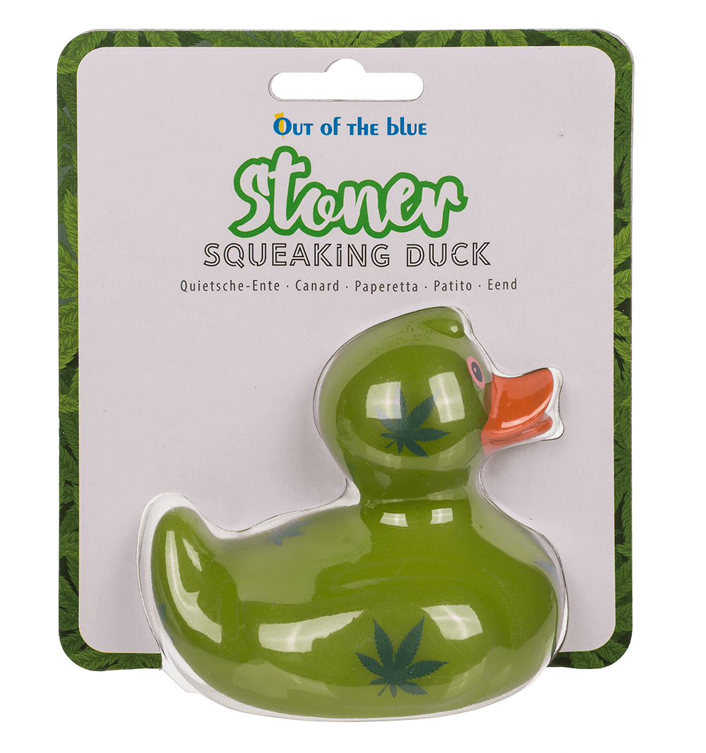 Cannabis Squeaking Duck, ca. 10 cm,