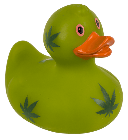 Cannabis Squeaking Duck, ca. 10 cm,