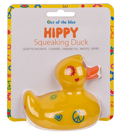 Hippie Squeaking Duck, ca. 10 cm,