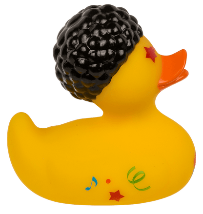 Disco Squeaking Duck, ca. 10 cm,