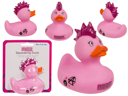 Punk Squeaking Duck, ca. 10 cm,
