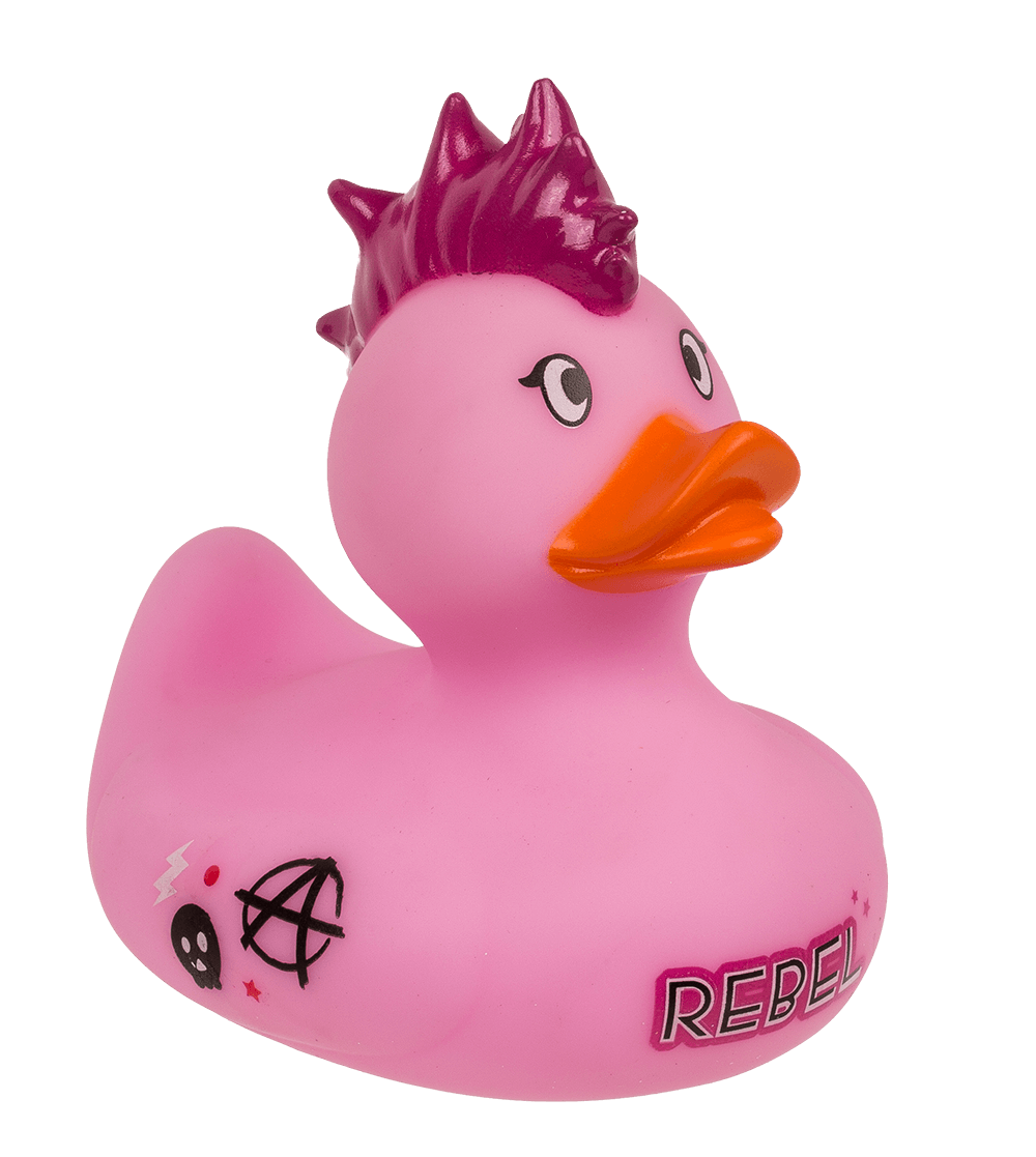 Punk Squeaking Duck, ca. 10 cm,