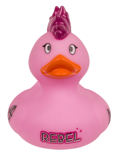 Punk Squeaking Duck, ca. 10 cm,