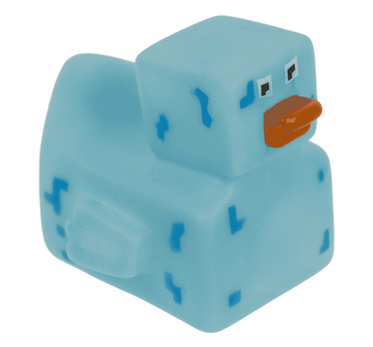 Pixelated squeaking duck, 6 x 5,5 cm,