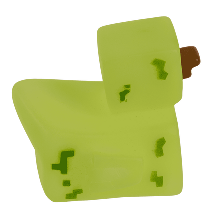 Pixelated squeaking duck, 6 x 5,5 cm,