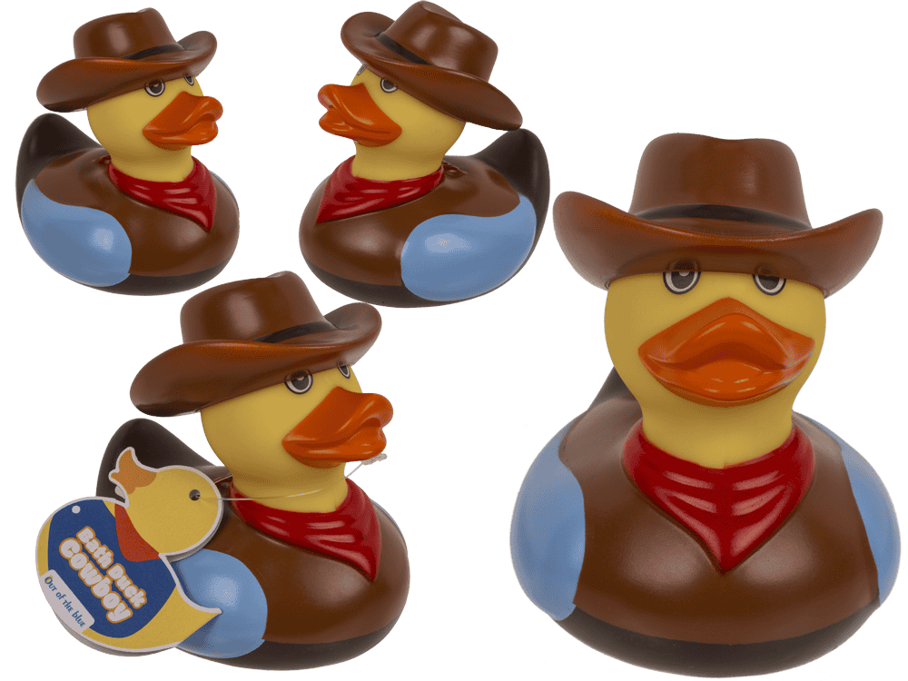Bath duck, Cowboy,