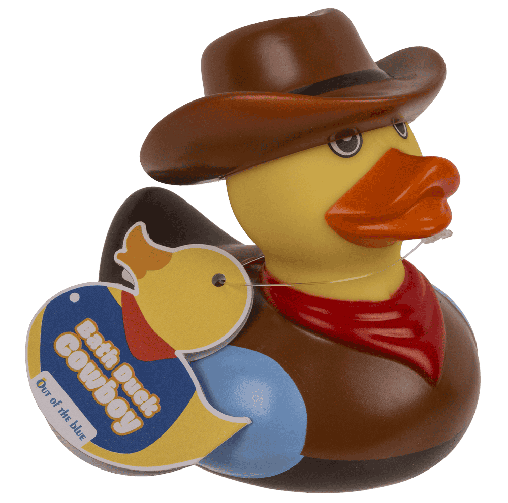 Bath duck, Cowboy,
