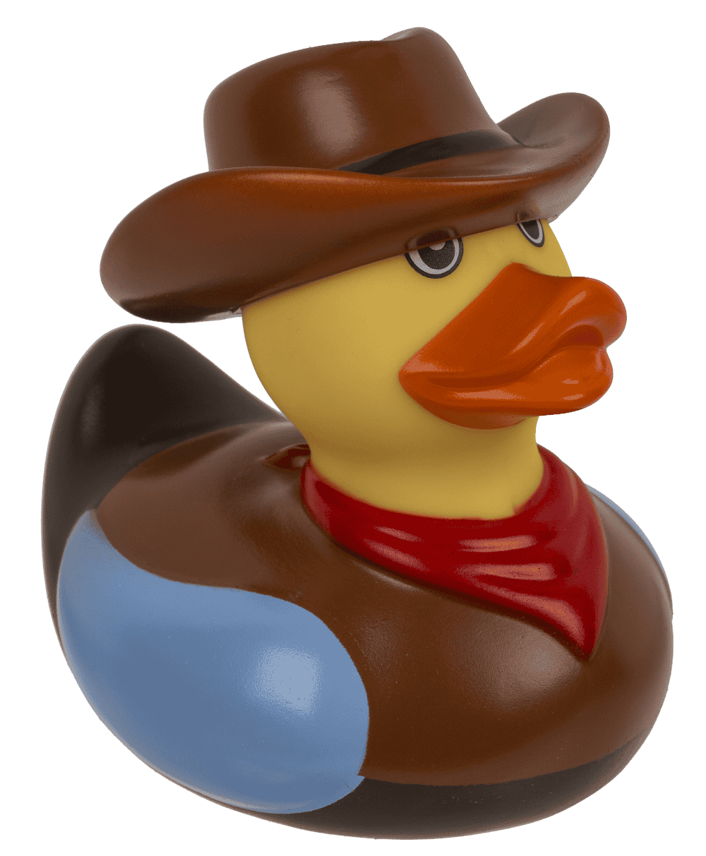 Bath duck, Cowboy,
