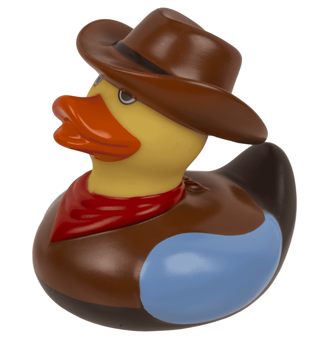 Bath duck, Cowboy,
