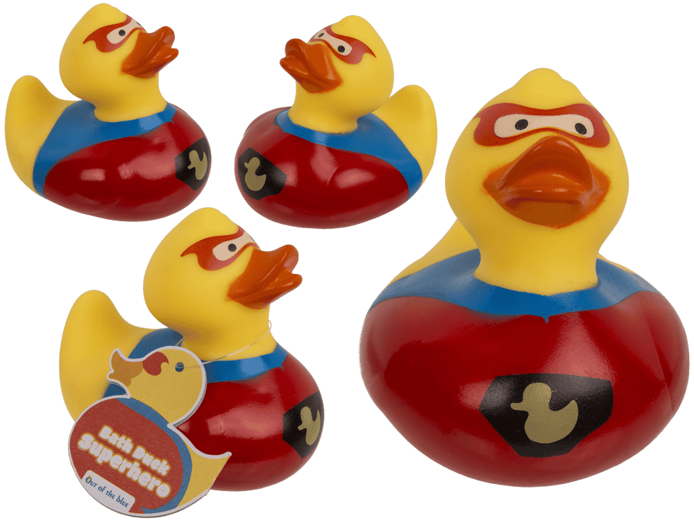 Bath Duck, Superhero,
