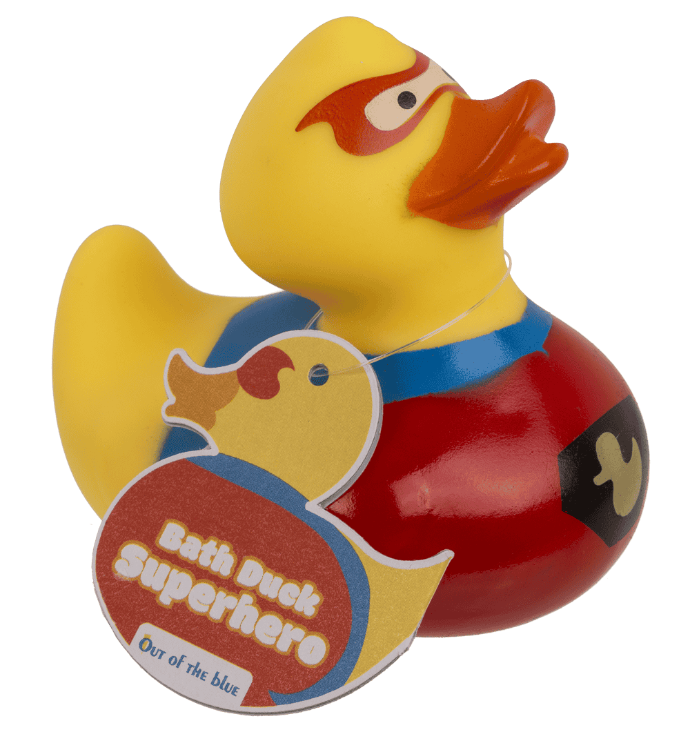 Bath Duck, Superhero,