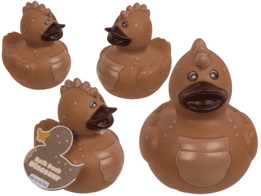 Bath Duck, Dinosaur,