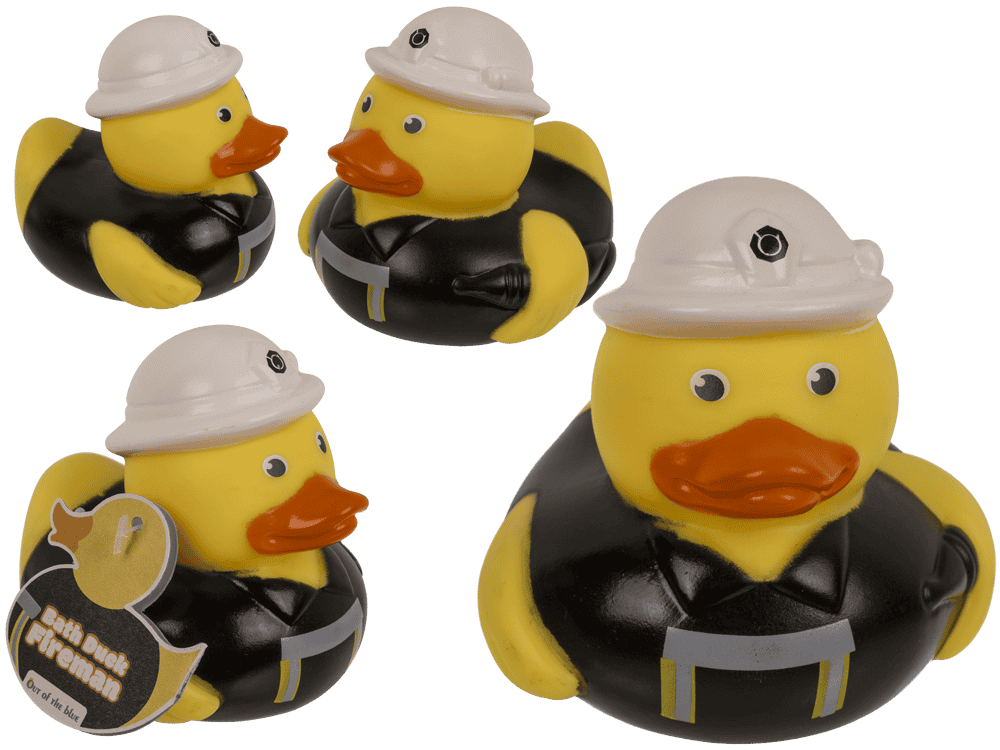 Bath Duck, Fireman,