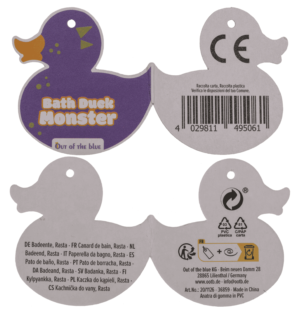 Bath Duck, Monster,