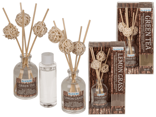 Room Diffuser (green tea, lemongrass,