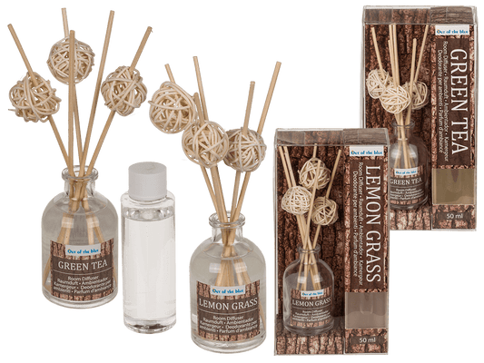 Room Diffuser (green tea, lemongrass,