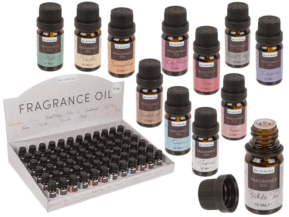 Fragranced oil for oil burners, 10 ml.
