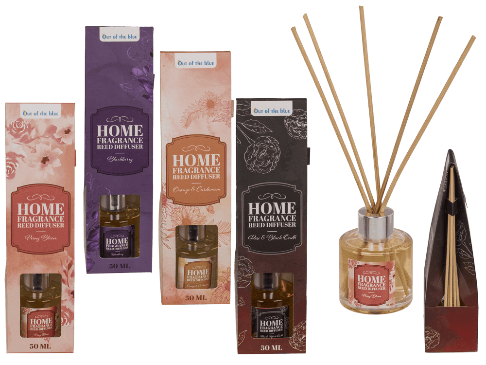 Room diffuser, 50 ml, 10-15% fragrance content,