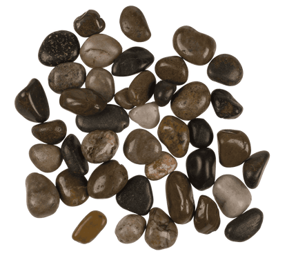 Nature coloured decoration stones,