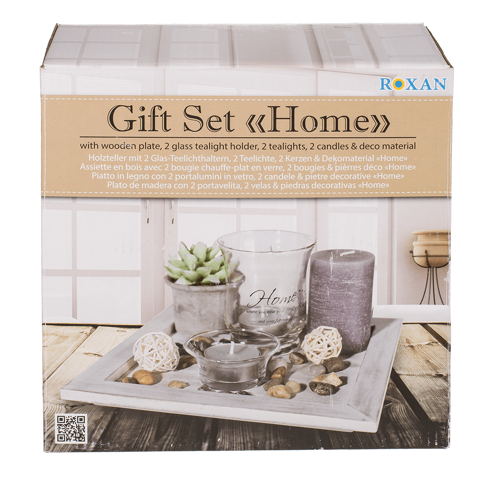 White/natural coloured Wooden Plate,