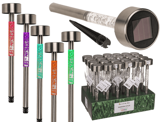 Stainless steel garden stick, water drop,